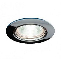 Светильник встраиваемый Италмак Gamma 51 1 05 литой поворот. MR16 хром  IT8017 картинка 